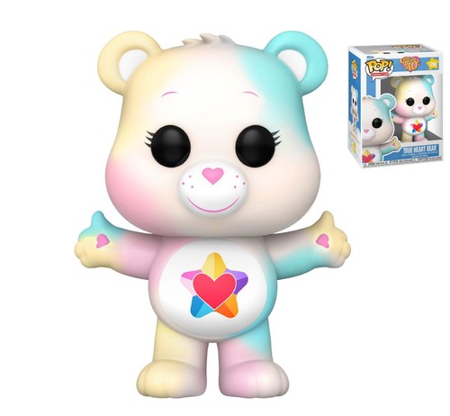 ¡FUNKO POP! Figura de juguete de vinilo ANIMATION Care Bears True Heart Bear #1206 - Imagen 2 de 4