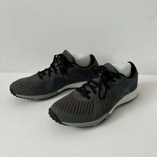 Asics Grey Black Fuze Gel Running Trainers Size UK 7 US 9 *Sample* VGC - Picture 6 of 10