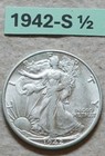 New Listing1942-S Walking Liberty Dollar Us 90% Silver Coin Au-Bu .See Other Silver Coins