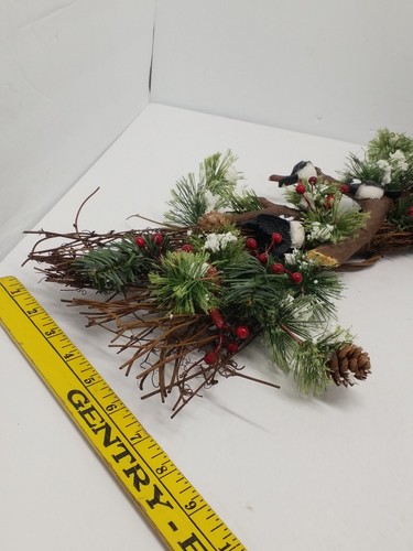 Botín de vacaciones de aves, decoración de invierno, - Imagen 5 de 6