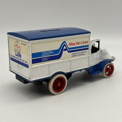ERTL 1926 Mack Bulldog Delivery Van ATLAS VAN LINES, 1/38 scale - Picture 6 of 9