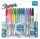 Sharpie Permanent Markers, Fine Tip Marker Set, Stocking Stuffer Teacher 24Count