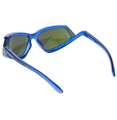 BALENCIAGA Xpander 0284 Blue Purple Mirror 004 Angular Unisex