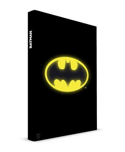 DC Universe Notebook Cahier Lumineux Batman Logo 15x20cm