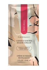 Pure Romance Shave Cream (Coochy) Love Story Foil Packet Travel Samples (3)