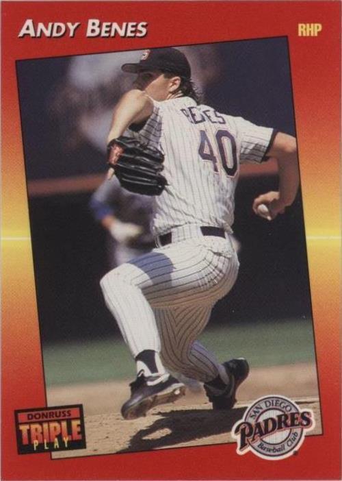 1992 Donruss Triple Play - Andy Benes #33 - 1 of 1