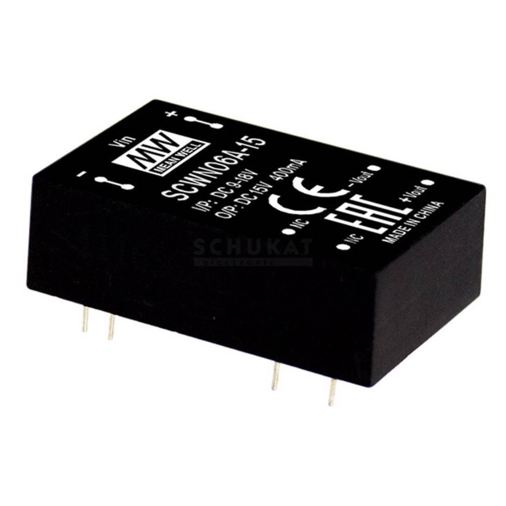 Mean Well SCWN06B-05 Modulo convertitore DC / DC 1 A 6 W Num. uscite: 1 x