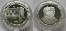 2000 Pesetas Silver Coin Spain Olympics Barcelona 1992, 1991 (158671)