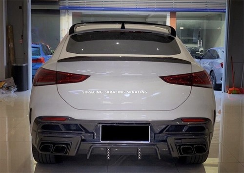 Alerón de techo trasero de fibra de carbono para Mercedes Benz GLE53 GLE63 cupé 2021-24 - Imagen 5 de 18