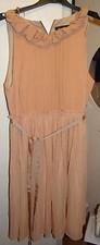 Zara Brand New Nude dress Size UK M EUR M Party, Going out, Festival