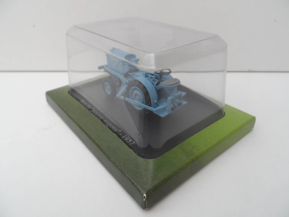 1:43  Bauche "Pousse-Wagons" 1957 Tractor Universal Hobbies Hachette Box Damaged - Image 2 of 4