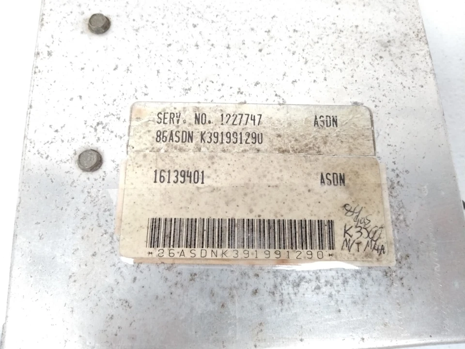 1227747 Chevy 1989 1990 Silverado K3500 Engine Computer 16139401 GMC Sierra L30 - Image 4 of 4