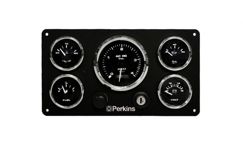 Perkins Marine Instrument Panel With NMEA 2000 Engine Data Converter Package - Picture 2 of 6