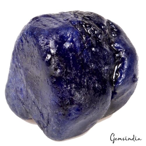 Piedra preciosa suelta de cristal de zafiro azul de Ceilán 100 % natural 100,90 quilates - Imagen 5 de 10