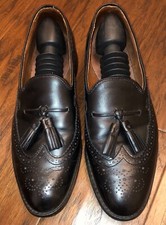 allen edmonds men  s shoes loafer men  s size 11 black leather men  s dress shoe