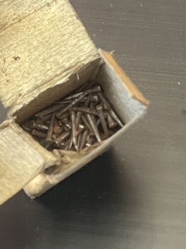 Lot Of 6 Boxes Of Antique Shoe Nails - Picture 8 of 8