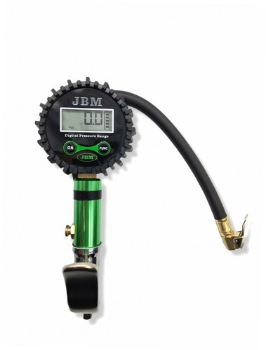 MANOMETRO DIGITALE PRESSIONE GOMME PISTOLA GONFIAGGIO PNEUMATICI 200 PSI LCD - Foto 3 di 8
