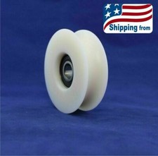 71 mm Nylon Pulley Wheel 12 mm Bearing Round U-Groove 20 mm Rope or Guide Pipe