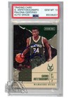 Giannis Antetokounmpo 2017 Panini Father's Day Jersey Auto Card #BK1 PSA/DNA 10