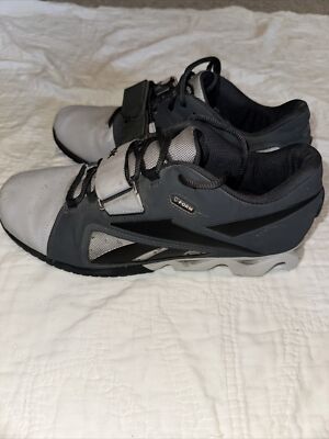 Reebok CrossFit Legacy U-Form Lifter Shoes White Black Men's Size