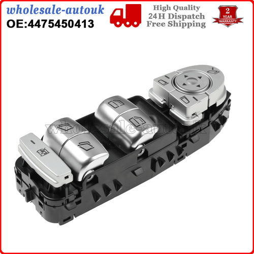 Power Window Master Switch For Mercedes Benz V-Class W447 Vito Viano A4475450413 - Picture 6 of 12