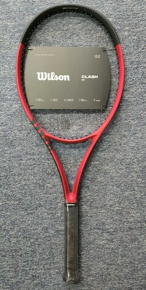 Wilson Clash 98 V2 Tennis Racket Free Strings + Stringing 4 1/4