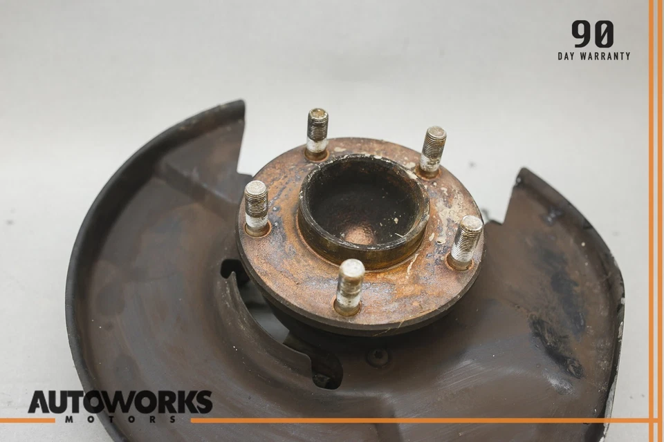 98-06 Jaguar XJR X308 XK8 XKR X100 передний левый шпиндель костяшки ступицы с щитом OEM - Изображение 4 из 4