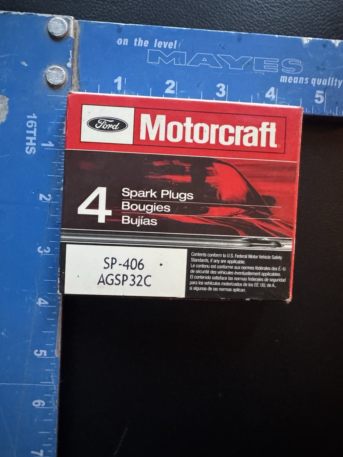 Ford Motor craft Spark Plug 4 Pack SP-406 AGSP32C