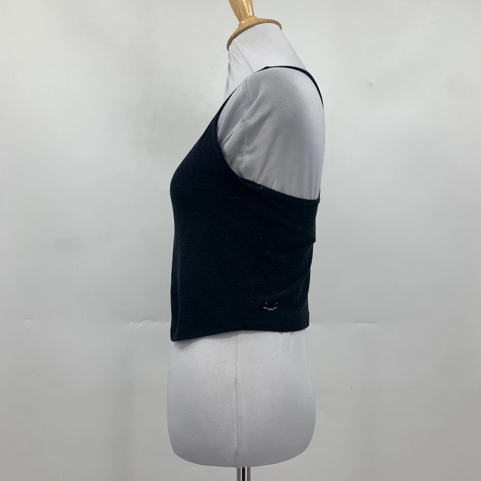 Beyond Yoga Tank Top Womens M Medium Black Spacedye Refocus Cropped Active Yoga - Image 3 of 4