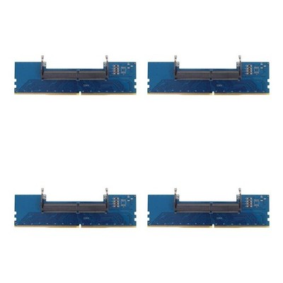  4 Stück DDR4 SO-DIMM zu DIMM Adapterkarte - Laptop RAM DDR4 Anschlussplatine