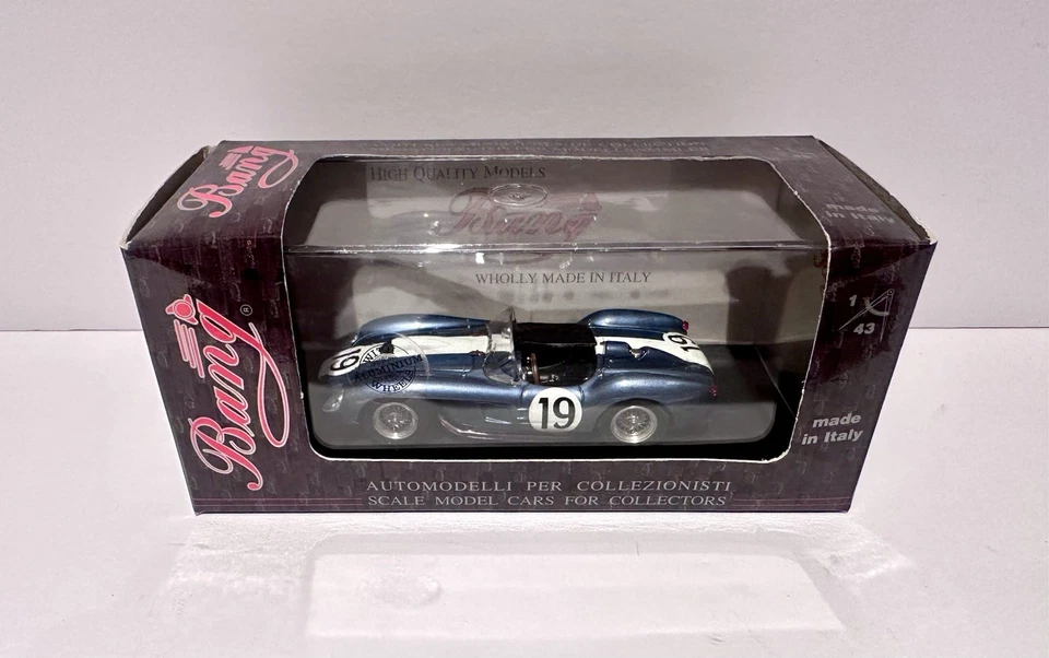 Bang Ferrari 250 TR 58 "Testa Rossa" #19 Le Mans 1958 Martin Tamavo escala 1/43 Foto 2 de 4