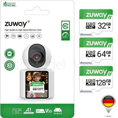 MicroSD Speicherkarte Zuway Ultra Professional 16GB 32GB 64GB 128GB 256GB