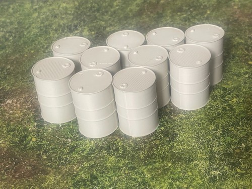 WW2 EUROPE RAF Tower Air Control, Nissen Hut Barrels Drums Dispersal Hut 1/35 - Picture 36 of 40