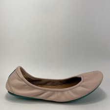Tieks by Gravrieli Slip On Ballet Flats Foldable Women Size 8 Blush Pink Leather