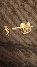 Vintage Plastic Chinese Man Selling From Barrels On A Rickshaw