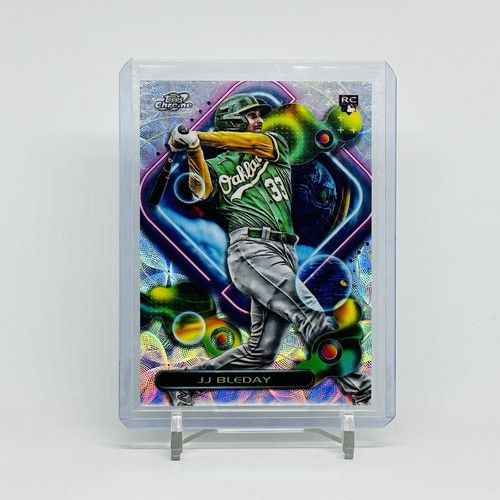 2023 Topps Cosmic Chrome JJ Bleday Nucleus rifrattore Rookie RC #124 atletica leggera