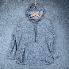 American Eagle Outfitters Mens Gray Heathered Pullover Hoodie Sweatshirt Medium