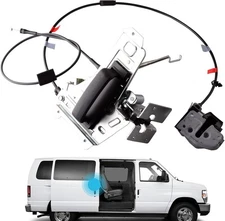 Sliding door Latch Assembly compatible for Ford E150 E250 E350 1992-2019 Econ...
