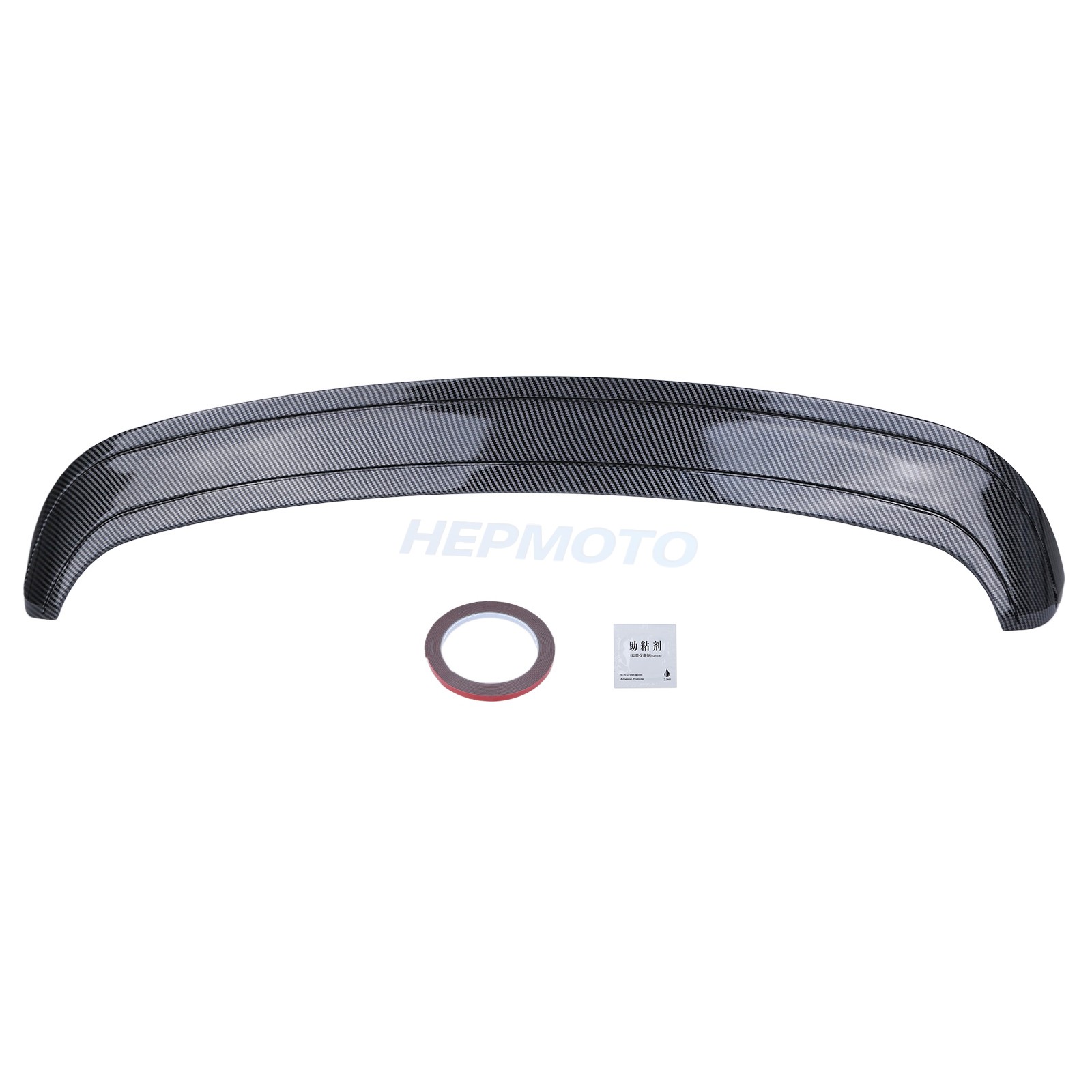For VW Golf MK5 GTI R R32 Carbon Fibre Rear Roof Spoiler Boot Wing Body Kit 3-8 - Image 5