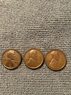 Lot Of 3 Lincoln Cents Circulated 1926-D, 1927-D, 1928-D
