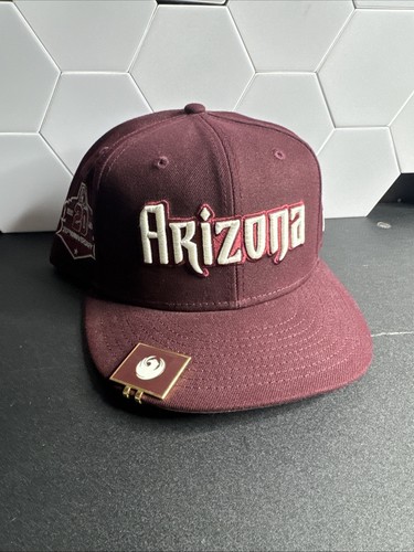 New Era Arizona Diamondbacks Maroon City Flag 59FIFTY 20th Anniversary Patch