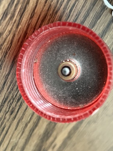 Bicycle Rocket Torpedo Lights 1950s - 1960s Red & Green Made In Hong Kong - Bild 11 von 13