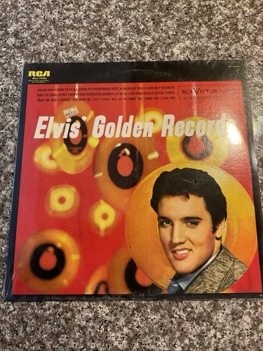 ELVIS PRESLEY ELVIS' GOLDEN RECORDS LP/ RCA AFL1-1707(e) FACTORY SEALED