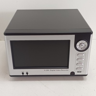 H.264 Digital Videorecorder GETESTET 7 Zoll TFT Monitor 4x Eingang LAN USB Farbe