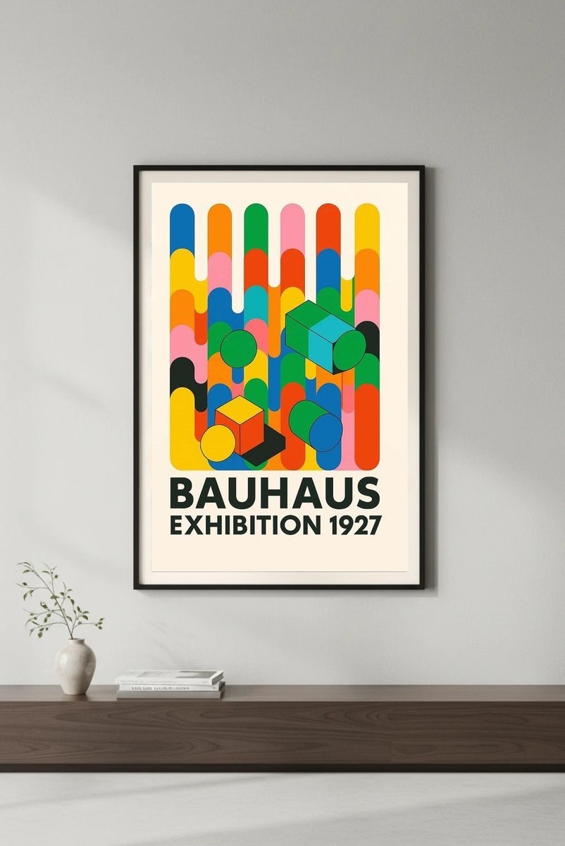🎨 Bauhaus Exhibition 1927 Poster - 24x36” - Premium Matte Paper
