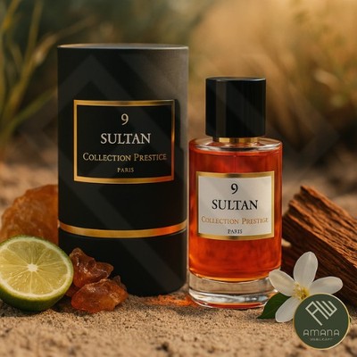 N°9 SULTAN Collection Prestige - Extrait de Parfum 50ml Oriental Modern - Luxus 