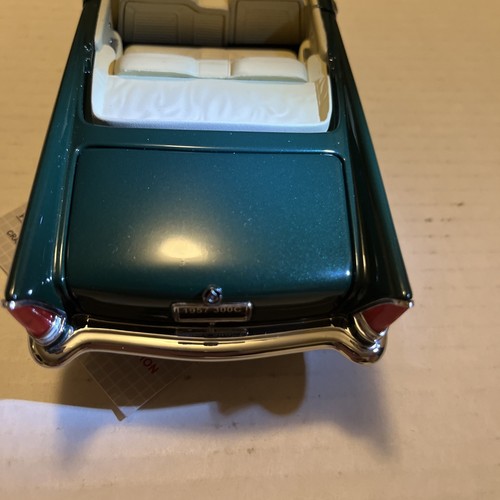 1957 Chrysler 300C Convertible Die Cast Model By Franklin Mint 1:24 Limited Ed - Picture 6 of 18