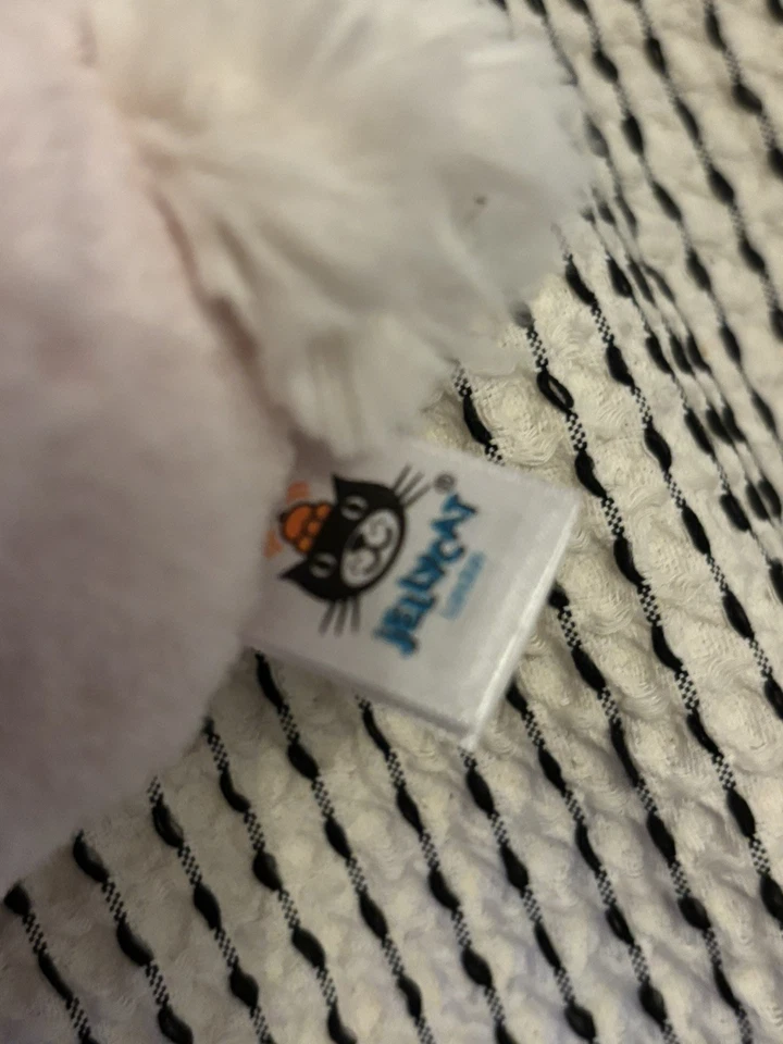 Manta Edredón Jellycat Rosa Conejo Chupete Acurrucarse Juguete Suave Peluche  Foto 2 de 4