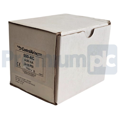 ControlAir 500-AC TYPE 500X I/P TRANSDUCER 4-20mA 3-15PSIG OUT/IN 18-100PSIG NEW - Picture 7 of 9