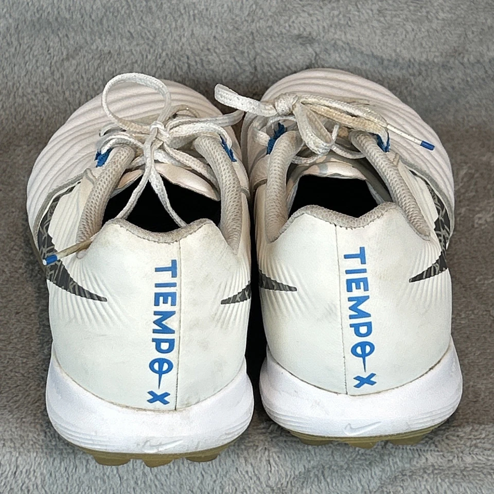Nike TiempoX Legend 7 Pro TF AH7249-107 Size 6.5 White Blue Grey - Image 3 of 4